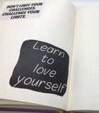 Hardcover Design Motivational Journal