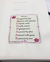 Bonded Leather Motivational Journal