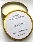 Top Notes: Mandarin, Tangerine, Ruby, Red Grapefruit, Lemon Rinds  Base Notes: Fresh Sage